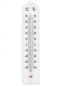 Термометр настенный белый 28 см. White от AJS-Blackfox заказать в интернет-магазине Consta Garden